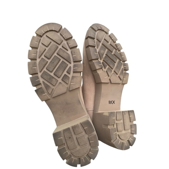 Steve Madden Hutch Sand Suede Lug Chelsea Boots I Size: 10 - Picture 7 of 9